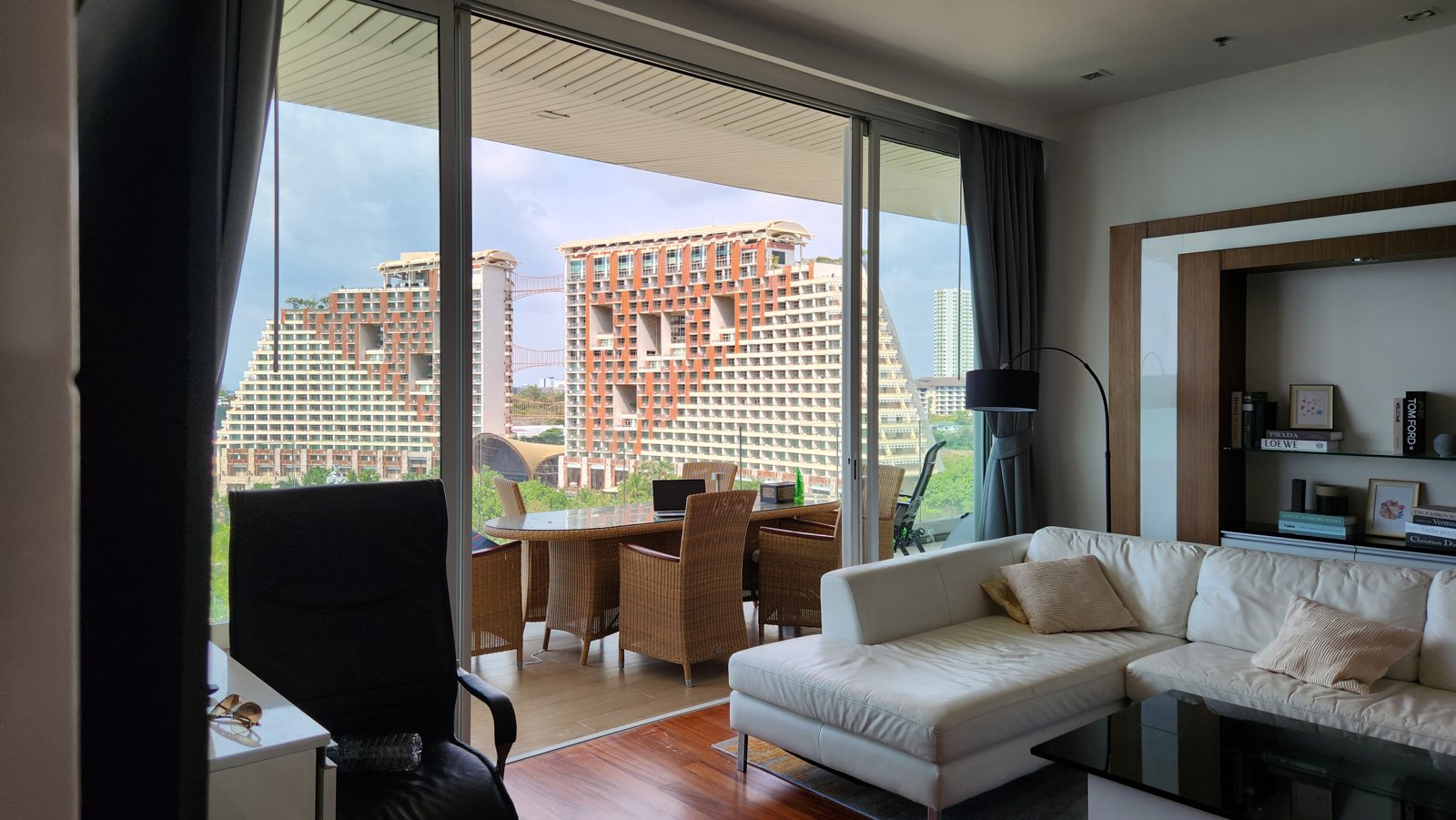 Vardagsrum i boendet i Pattaya